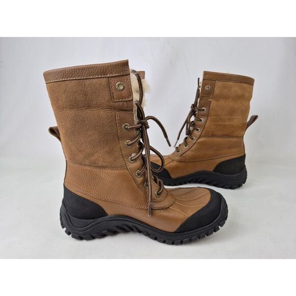 UGG Women's Chestnut Brown Adirondack Boot II Tipped Size 8 US 5469 - Picture 4 of 8